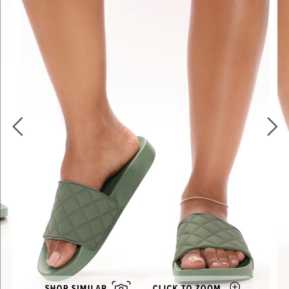 Fashion Nova Very Busy Slides - Picture 2 of 5